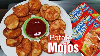 POTATO MOJOS  HOMEMADE POTATO MOJOS RECIPE  The best snack ngayong maulan [upl. by Annoirb]