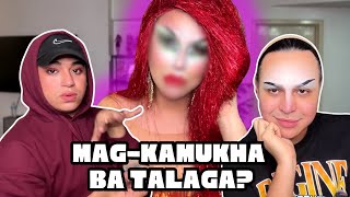 SHEWARMA DRAG MAKEUP ON MY FACE KAMUKHA PA RIN [upl. by Marlene]