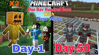 We Survived 50 Days in Danger World in Minecraft minecraft viralvideo multiplayer [upl. by Rosamond]