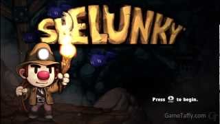 quotSPELUNKERINquot  Lets Play Spelunky Pt 1  RACE with DPadGamer [upl. by Varney]