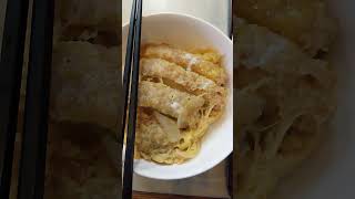 549話😋蕎麦ampカツ丼！私的には、夢のコラボレーションなのだぁ～♬ [upl. by Anerahs]