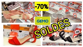 GEMO😱💥SOLDES JUSQUÀ70 070722 GEMO solde mode bonplan promotion promo clermont soldes [upl. by Enaitsirhc]