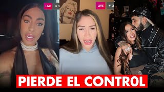 YAILIN PIERDE EL CONTR0L CON LAURY NOVIA DE ANUEL [upl. by Llerret]