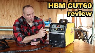 HBM CUT60 Plasma Cutter Unboxing Testing and Review [upl. by Eaves]