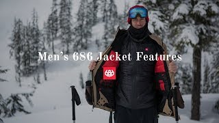 686 Mens Jacket Features [upl. by Havot]