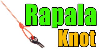 Rapala Knot  How To Tie A Easy Loop Knot for Fishing [upl. by Nesline]