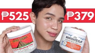 PAREHAS LANG BA AZTEC SECRET versus LUXE ORGANIX Indian Healing Clay [upl. by Dieter]