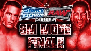 SmackDown vs Raw 2007 GM Mode  FINALE WrestleMania [upl. by Pengelly863]