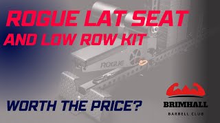 Rogue Lat Seat Low Kit Review [upl. by Einatsed519]