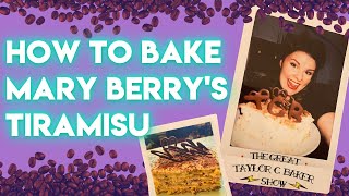 How to Bake Mary Berrys Tiramisu from The Great British Bake Off [upl. by Eiramrefinnej]