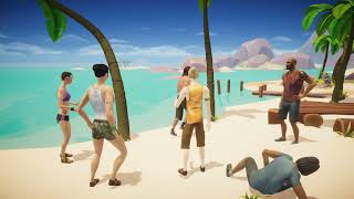 Survivor Castaway Island Gameplay PC Game [upl. by Shien]