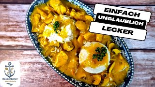 Puten Curry mit Reis  Schnelles und Einfaches Rezept [upl. by Mcintyre]