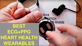 2018 Smartwatch Holiday Buyer’s Guide Best ECGPPG Heart Health BandsWatches [upl. by Jordan768]