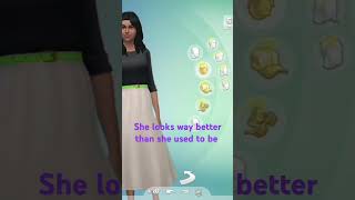 Fixing Cassandra Goth sims4 sims4cas thesims4 [upl. by Sacul291]