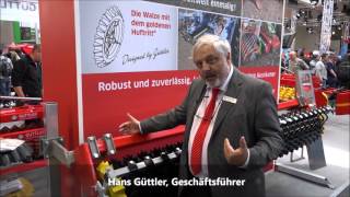 Güttler Stand auf der Agritechnica 2015 Hans Güttler stellt die Maschinen vor [upl. by Esylla287]