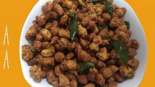 Masala kadalai recipe in Malayalam  Masala Kappalandi  മസാലകടല EP21 [upl. by Nohsav289]