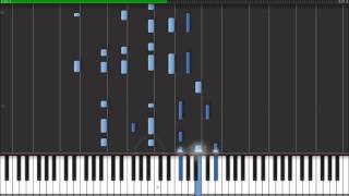 Coldplay  Shiver  Instrumental Piano Cover Synthesia Tutorial [upl. by Aziaf]