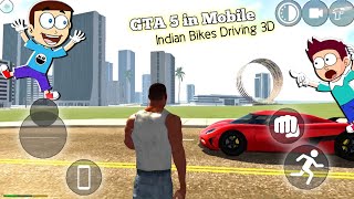 GTA 5 in Mobile 😲 Indian Bikes Driving 3D  Shiva and Kanzo Gameplay [upl. by Eimareg]