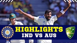 IND Vs AUS Highlights  India vs Australia 1st Test Day 2 Full Match Highlights  IND Vs AUS [upl. by Zola578]