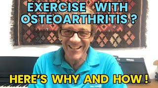 EXERCISING WITH ARTHRITIS  Two Reasons arthritis osteoarthritis [upl. by Oynotna]