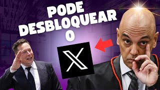 MORAES ORDENA O DESBLOQUEIO IMEDIATO DO X NO BRASIL VEJA [upl. by Alikat]