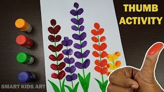 Thumb Printing Activity thumbprint activityforkids cambridgeschool cambridgeschoolbegowal [upl. by Kcirdef]