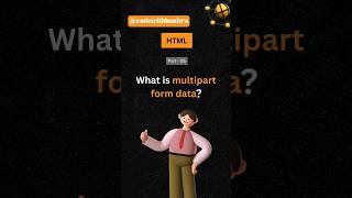 what is multipart form data codewithbushra multipartformdata html coding fypシ゚viralシ viral [upl. by Zosema]