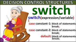 Switch statement in C Program  Comparison between Decision Control Structures  Class 12 ICS [upl. by Ottinger]