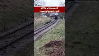 A steam hauled freight train in yorkshire steamtrain railwaychildren westyorkshire [upl. by Assilrac]