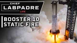 Booster 10 Static Fire Test ABORTED [upl. by Cartwell]