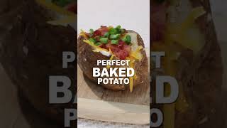 Perfect Baked Potato Recipe shorts [upl. by Lebar]