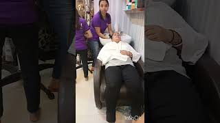 ami ma ar didi mile cholegelam parlouraki ki koralamhair smootheninghair cuttingparlour [upl. by Stricklan]