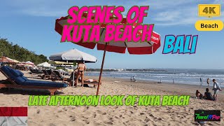 🇮🇩 Bali Scenes of Kuta Beach [upl. by Noda]