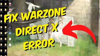 How To Fix Direct X Error For Warzone 20  Modern Warfare 2 [upl. by Almire]