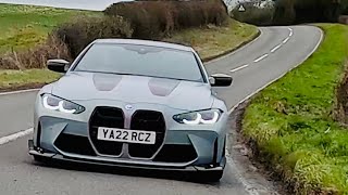 BMW M4 CSL review With 550bhp and 2WD is this the most exciting M car on sale today [upl. by Allemaj696]