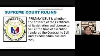 WHAT WILL BE THE EFFECT OF THE ABSENCE OF A LICENSE TO SELL TO THE VALIDITY OF A CONTRACT TO SELL [upl. by Cristiano]