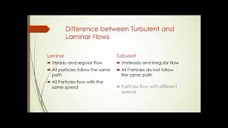 Laminar flow vs Turbulent Flow  Difference  similarities [upl. by Yraccaz]