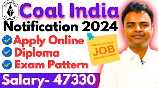 NCLCoal India Limited Recruitment 2024 Govt Jobs for Diploma New Govt Job Vacancy 2024 [upl. by Trstram372]