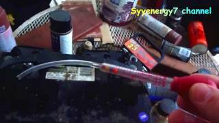 Using a Car Battery Hydrometer  testing each cell [upl. by Godden]