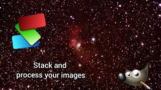 How to Stack and Process your Astrophotography Images with Deepskystacker and GIMP [upl. by Nnylak]