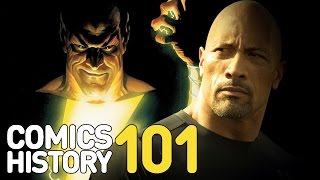 Who Is The Rocks Black Adam  Comics History 101 [upl. by Llertnahs]