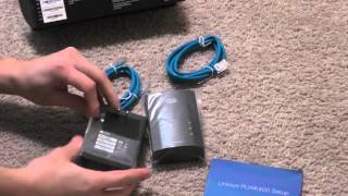 Linksys PLWK400 Powerline Wireless Adapter Unboxing [upl. by Fredek123]