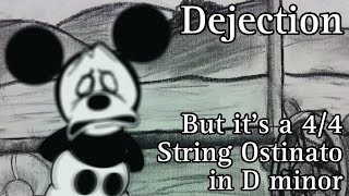 DEJECTION But it’s a 44 String Ostinato in D minor FNF Wednesdays Infidelity Dejection Remix [upl. by Lizzy]