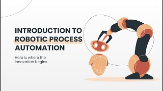 Introduction to Robotic Process Automation UiPath Demonstration with LLM and ChatGPT [upl. by Ahsyak]