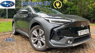 2024 Subaru Solterra Real World Review an EV ready for adventure [upl. by Bui]