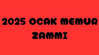 2025 MEMUR ZAMMI✅ [upl. by Aihsad]