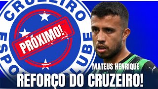 🔥MATHEUS HENRIQUE PROXIMO DO CRUZEIRO [upl. by Ahsikram]