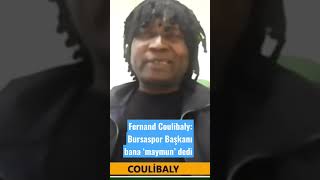 Fernand Coulibaly Başkan bana ‘maymun’ dedi [upl. by Eelnayr]