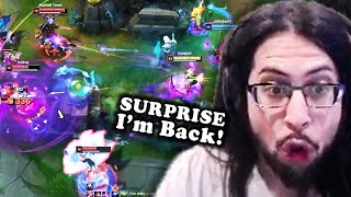 ADC Legend Imaqtpie is BACK Enjoying League of Legends [upl. by Uhile]