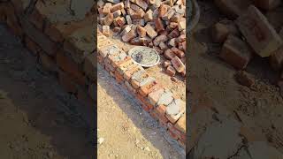 brickworkconstruction buildingmaterials civilengineering viralvideo shots [upl. by Narhet]